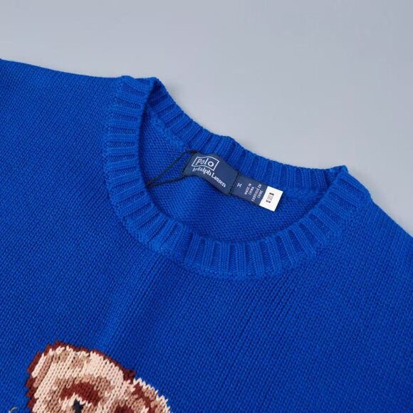 Polo Ralph Lauren Cartoon bear blue sweater - Picture 4 of 6